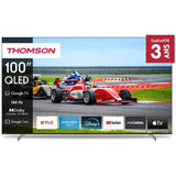 Thomson 100QG7S14 - TV QLED 100 (253 cm) - 4K 3840x2160 - 144Hz - HDR 10 - Google TV - 2xHDMI 2.1 + 2xHDMI 2.0