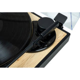 Platine tourne-disques - THOMSON TT300 - Tete de lecture Audio-Technica AT3600L - Bois et noir