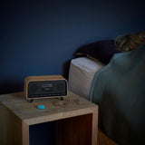 Radio-réveil Bluetooth - THOMSON - Vintage Cosy - 30W, Radio FM, Double alarme, Écran LCD, Chargeur USB-C, Alim. 230V