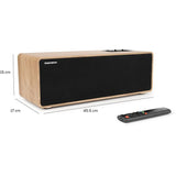 Enceinte bluetooth - THOMSON - Bois et noir