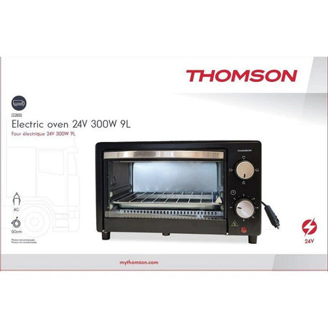Four électrique - THOMSON - 24V 300W 9L, conçu pour cuire ou réchauffer vos repas lors de vos déplacements.
