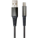Pack THOMSON 2 en 1 avec chargeur de voiture 60 W et câble USB-A / USB-C 3A de charge et données de 1,50m