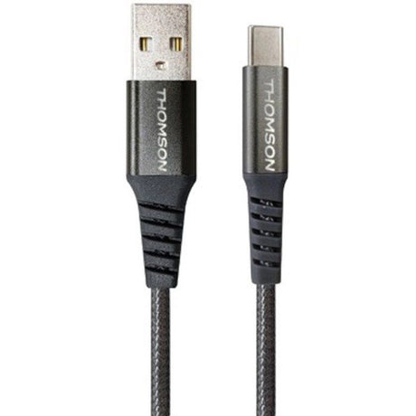Pack THOMSON 2 en 1 avec chargeur de voiture 60 W et câble USB-A / USB-C 3A de charge et données de 1,50m