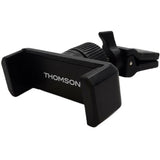 Porte téléphone rotatif  THOMSON orientable 360°. Fixation sur la  grille d'aération du véhicule grâce a sa pince solide.