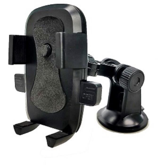 Porte téléphone - THOMSON - Fixation  ventouse - Orientable 360° et réglage de la hauteur a 270° assurant un positionnement optimal