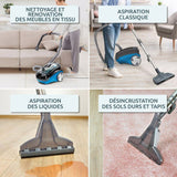 Aspirateur détacheur 2 en 1 - THOMAS Aquatic Jet - 1700W max - 83 dB(A)