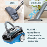 Aspirateur détacheur 2 en 1 - THOMAS Aquatic Jet - 1700W max - 83 dB(A)