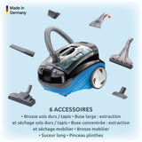 Aspirateur détacheur 2 en 1 - THOMAS Aquatic Jet - 1700W max - 83 dB(A)