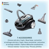 Aspirateur détacheur 2 en 1 - THOMAS Aquatic Onyx - 1700W max - 83 dB(A)