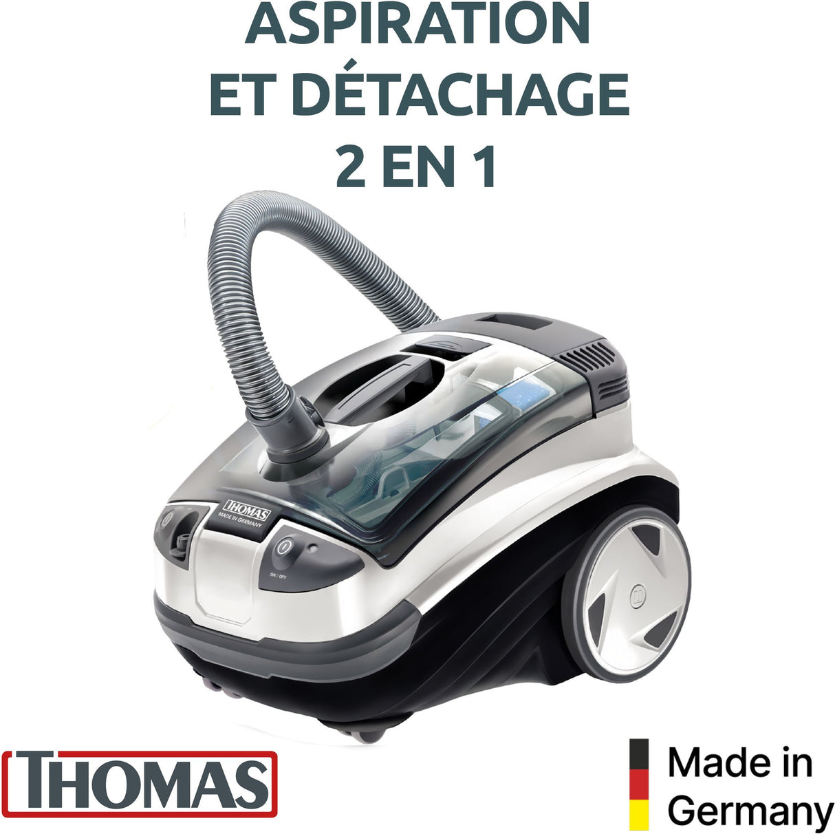 Aspirateur détacheur 2 en 1 - THOMAS - Aquatic Panda - 1700W max - 83 dB(A)