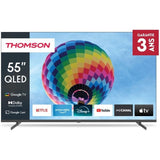 THOMSON 55QG4S14 - TV QLED 55 (139 cm) - UHD 4K 3840x2160 - HDR 10 - Google TV - 2xHDMI 2.1 + 2xHDMI 2.0