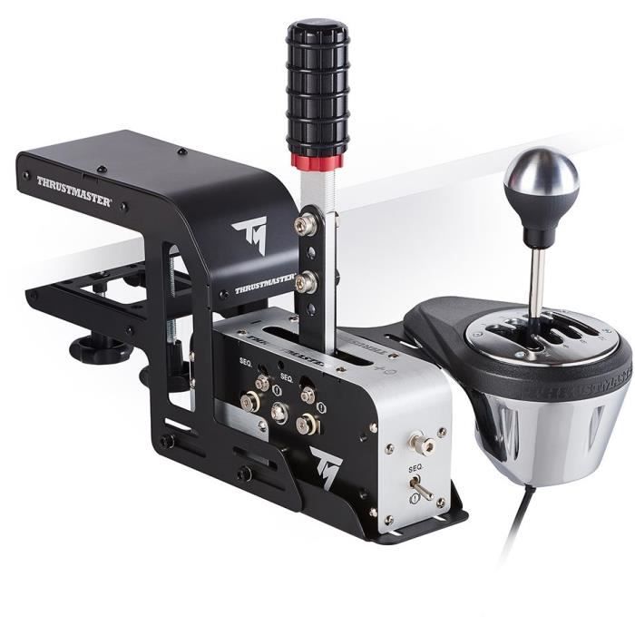 THRUSTMASTER Support Tm Racing Clamp fixation pour pour frein a main et boîte de vitesse