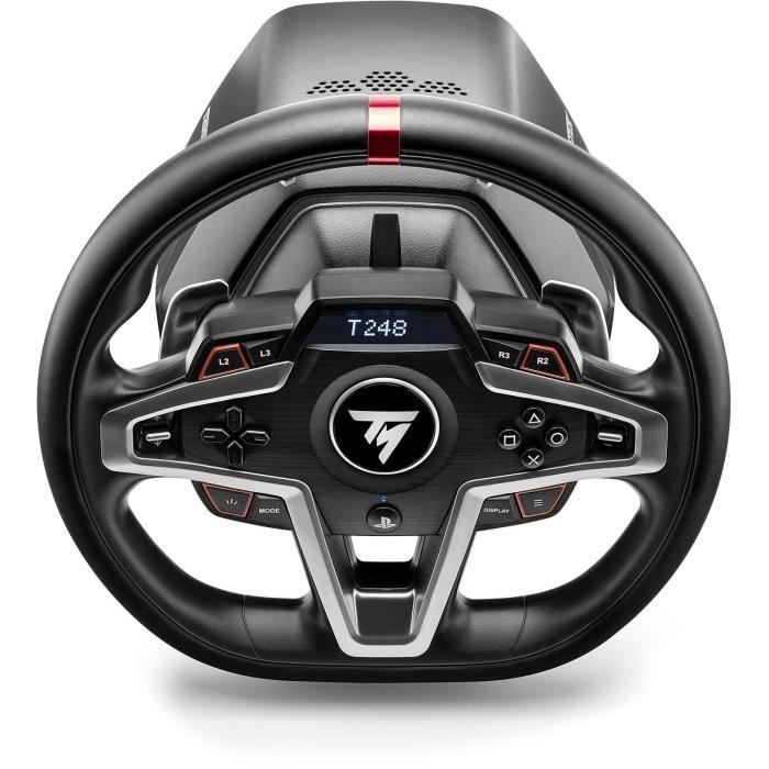 THRUSTMASTER T248 Volant de Course et PÈdales MagnÈtiques, PS5, PS4, PC