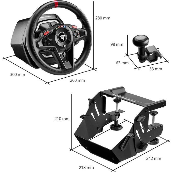 Volant de Course a retour de force - THRUSTMASTER - T128 SimTask Pack - Xbox Series X|S, Xbox One, PC