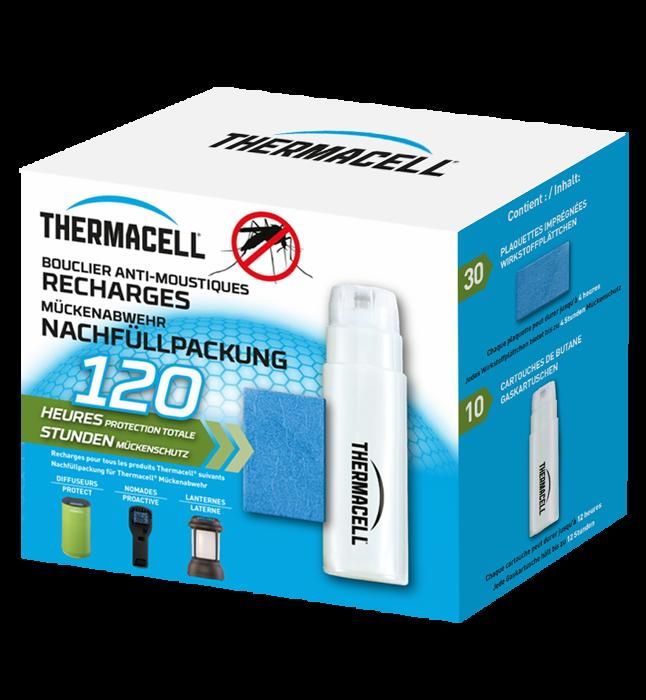 THERMACELL THRECHARG120  - Recharges de 120 heures - Anti Moustiques & Moustiques Tigre