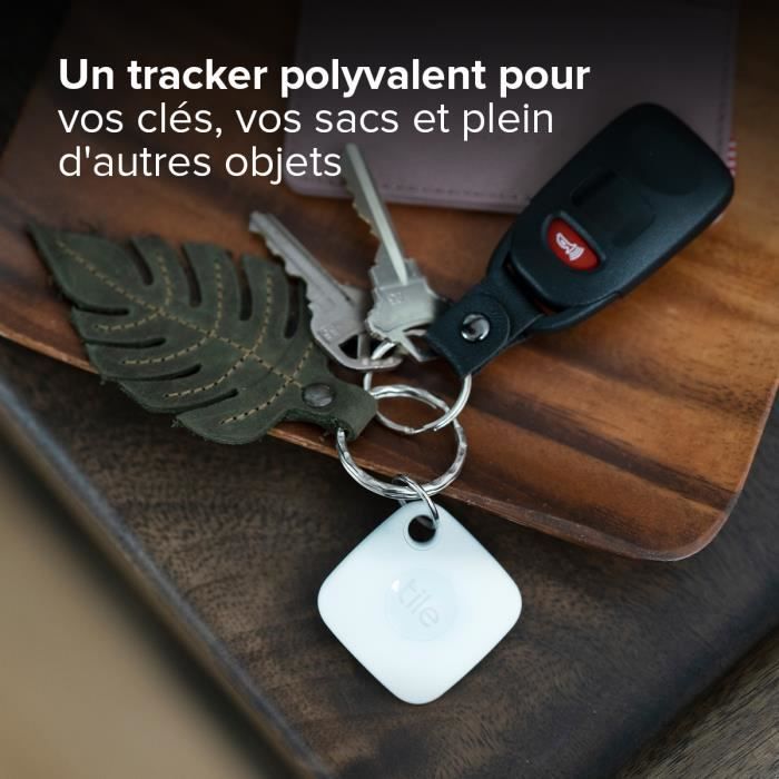 Tile Mate Porte clÈ connectÈ - Localisateur d'objet Bluetooth. PortÈe de 60 m