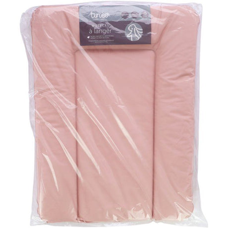 Matelas a langer - TINEO - ESSENTIEL - PVC - Rose poudre