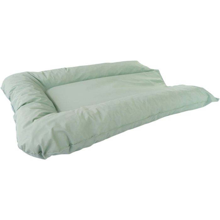 Matelas a langer - TINEO - FLOCONS - PVC - Bleu vert