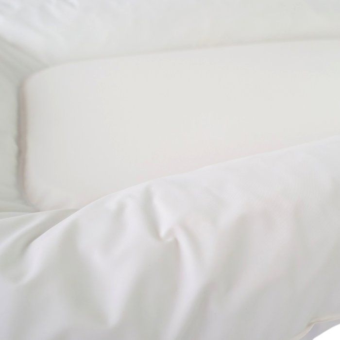 Matelas a langer - TINEO - FLOCONS - PVC - Ecru