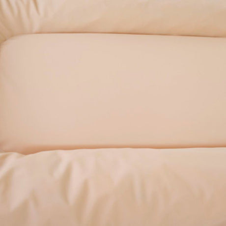 Matelas a langer - TINEO - FLOCONS - PVC - Noisette