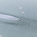 Coussin de maternité - TINEO - Jersey de coton - Vert d'eau / Étoiles