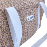 Sac a langer - TINEO - 40 x 22 x 24 cm - Léopard