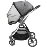 Moustiquaire pour poussette TINEO ALL INCLUSIVE - Ouverture facile avec zip - Poche rangement incluse