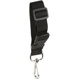 Lot de 2 attaches sac a langer pour poussette - TINEO - Mousquetons - Noir