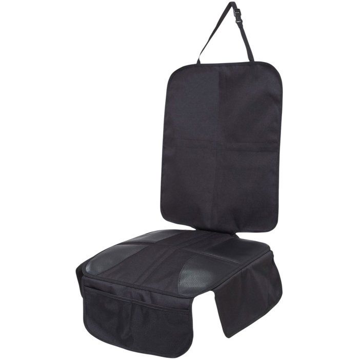 Protection de siege - TINEO - Avec ailettes - Noir
