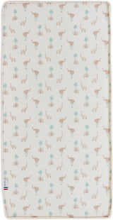 Matelas - CONFORT FUN - 60 x 120 cm - Ep. 8 cm - Blanc / Éléphants - TINEO
