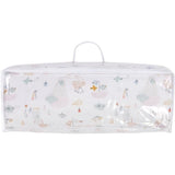 Matelas nomade Balloons - 120 x 60 x 4 cm - Blanc - TINEO