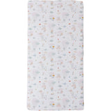 Matelas nomade Balloons - 120 x 60 x 4 cm - Blanc - TINEO