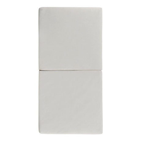 Matelas Bébé Pliant 60x120x4cm - 2 Parties - Couchage D'appoint - Déhoussable - Fabriqué En France