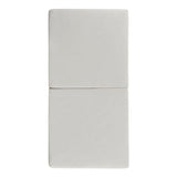 Matelas Bébé Pliant 60x120x4cm - 2 Parties - Couchage D'appoint - Déhoussable - Fabriqué En France