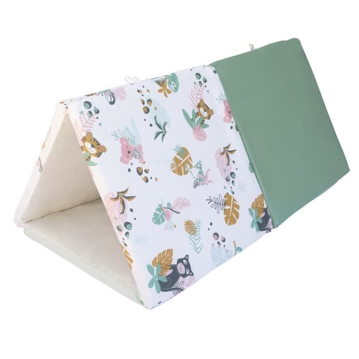 TINEO Maxi Tapis Malin Jungle Buddies 5 en 1 - Evolutif - Déhoussable - 180x200 cm - Nouvelle collection