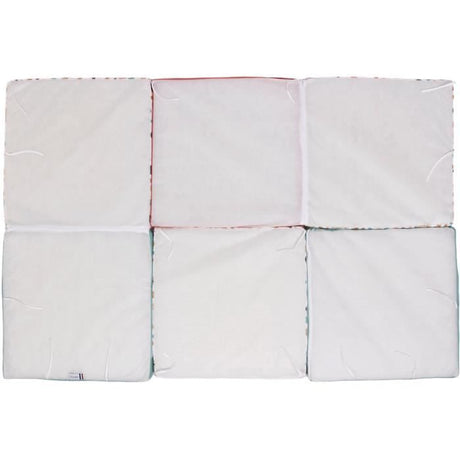 Maxi tapis d'éveil Malin - TINEO - Tapis évolutif 5-en-1 - 180 x 120 cm - Géométrique / Animaux rigolos