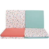 Maxi tapis d'éveil Malin - TINEO - Tapis évolutif 5-en-1 - 180 x 120 cm - Géométrique / Animaux rigolos