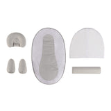 Cocon De Sommeil Bébé TINEO - Cale Bébé - Plan Incliné 10° - Évolutif - Ajustable - Amovible - 0-3 mois - Cale Tete Bébé - 58x40cm