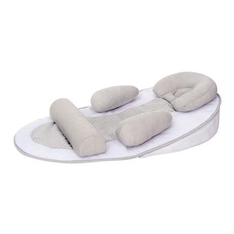 Cocon De Sommeil Bébé TINEO - Cale Bébé - Plan Incliné 10° - Évolutif - Ajustable - Amovible - 0-3 mois - Cale Tete Bébé - 58x40cm
