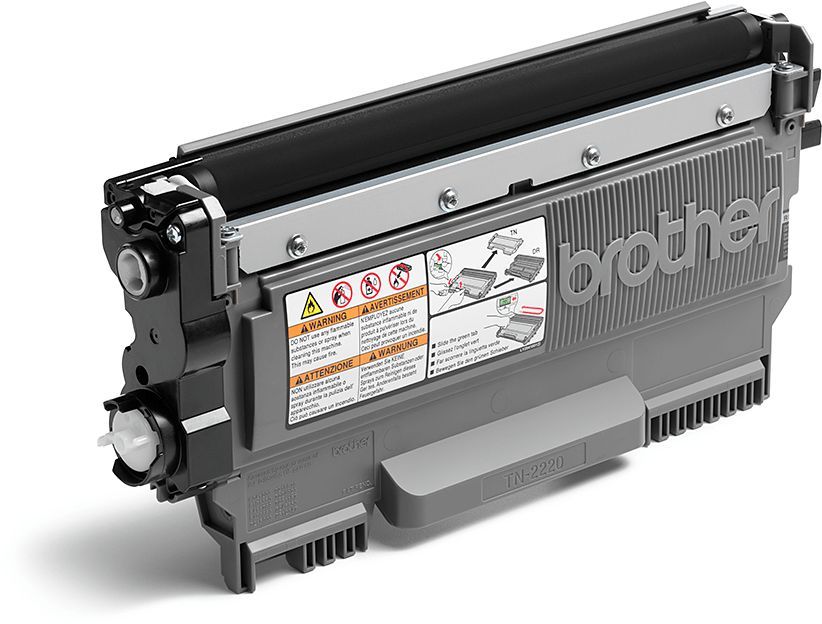 Cartouche de toner Brother TN-2220 Noir haute capacité - 2600 pages - Compatible HL-2240/2240D/2250DN/2270DW