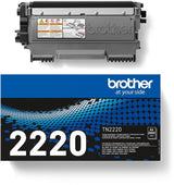 Cartouche de toner Brother TN-2220 Noir haute capacité - 2600 pages - Compatible HL-2240/2240D/2250DN/2270DW