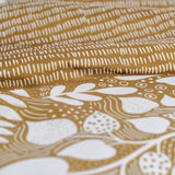 Parure de lit - TODAY - Sunshine - 12.14 imprimé floral - 2 personnes - 220 x 240 cm - 100% Coton 57 fils