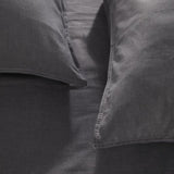 Housse de couette - TODAY - CHARME - Chambray - Gris foncé Capucine - 240 x 220 cm