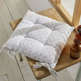 Assise matelassée - TODAY - CHARME - Imprimé Constance - 40 x 40 cm