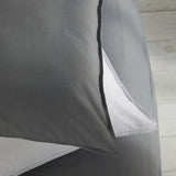 Housse de couette - TODAY - CHARME - Coton 57 fils - Gris clair x Dune Constance - 260 x 240 cm