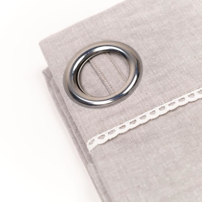 Rideau - TODAY - CHARME - Chambray Berenice - 140 x 240 cm