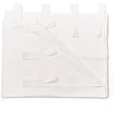 Voilage - TODAY - CHARME - Pattes slub craie - 140 x 240 cm