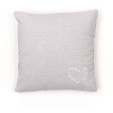 Coussin - TODAY - CHARME - Chambray x Petite broderie Constance - 40 x 40 cm