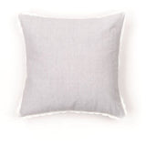Coussin - TODAY - CHARME - Chambray x Dentelle Capucine - 40 x 40 cm