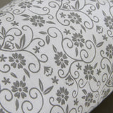 Coussin Polochon - TODAY - CHARME - Imprimé Craie Capucine - 45 x 15 cm